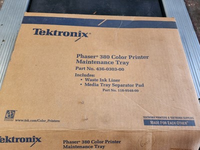 New Xerox /Tektronix Phaser 380 Color Printer Maintenance Tray 436-0303-00