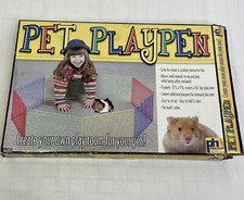 Pet Playpen By Prevue Hendryx Small Pet Small Animal Multi-color 13x36x9 NEW