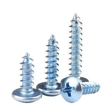 M3 M4 M5 M6 Phillips testa padella autofilettante viti lamiera legno zincato