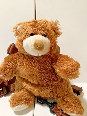 teddy bear leash backpack