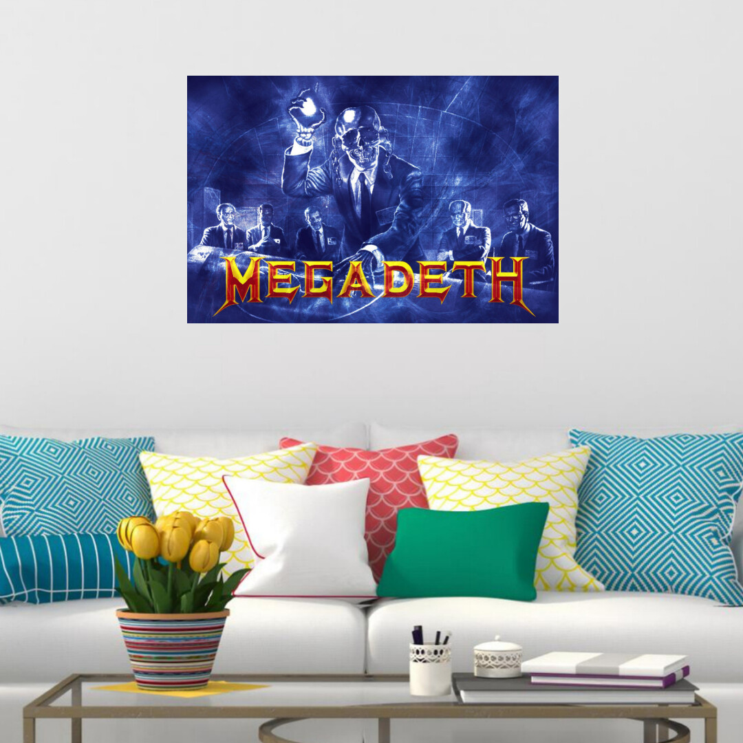 Megadeth Poster Wall Art Home Decor Photo Prints 16x24, 20x30