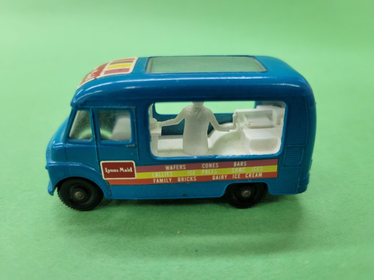ミニカー MATCHBOX No.47 LYONS MAID ICE-CREAM MOBI Vintage Matchbox # 47 Lyons Maid Ice Cream Mobile Shop