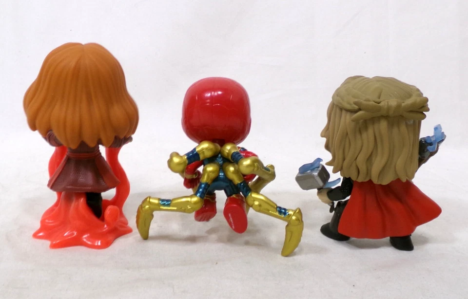 Funko Marvel Mystery Minis Infinity Saga Lote 2.5" Figura Spider-Man Thor Wanda Foto 3 de 4