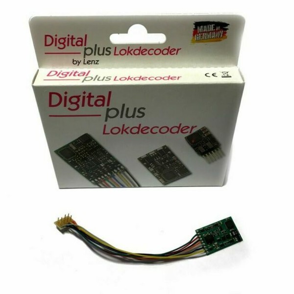 Lenz 10231-02 Lokdecoder Standard Neuware V.2 DCC 8pol Stecker Lenz 10231-02 Lokdecoder Standard Neuware V.2 DCC 8pol Stecker