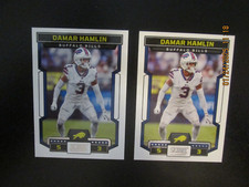 2-DAMAR HAMLIN BILLS 2023 SCORE FOOTBALL CARDS  #266