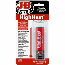 J-B Weld 8297 High Heat 550 Degree Epoxy Putty Stick - 2 oz.