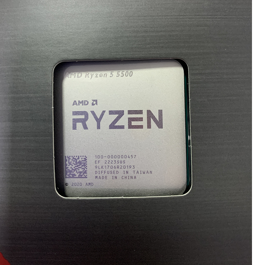 AMD Ryzen 5 5500 Socket AM4 Zen 3 Processor with Wraith AMD Ryzen 5 5500 Socket AM4 Zen 3 Processor with Wraith