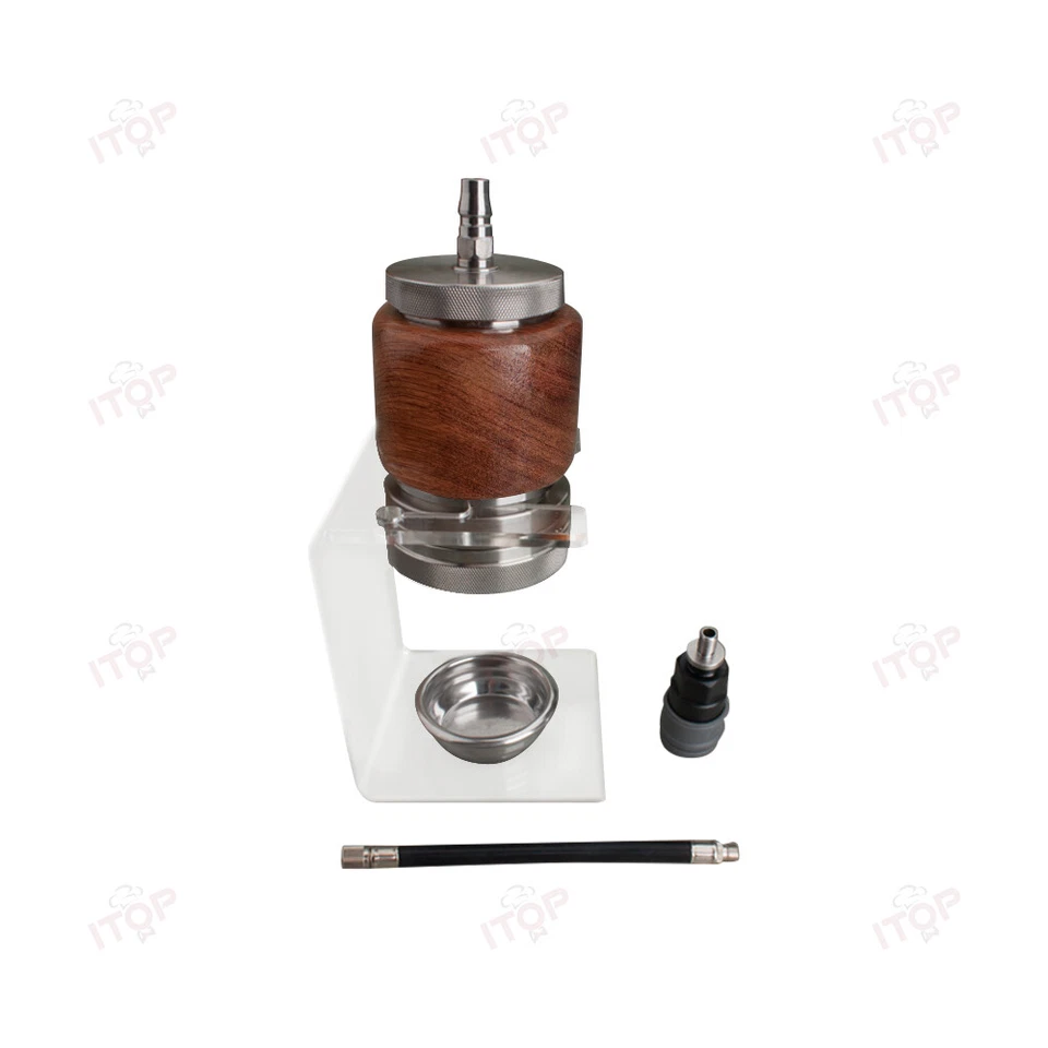 Cafetera Neumática Exterior Camping Cafetera con Tazón Extractor 58mm Foto 3 de 4