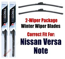 WINTER Wipers 2pk Super-Premium fit 2019 Nissan Versa Note - 35280x2