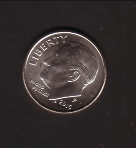 USA--2015P--Franklin D Roosevelt Dime--UNC