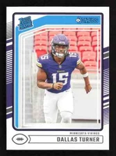 2024 Donruss Football Rated Rookie #331 Dallas Turner Rookie