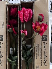 2 Box Lot Poppy Stunning Home interiors  tall...