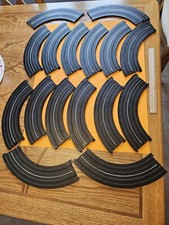 Tyco HO Racing Track Curved 9" No. 5749 Slot Car Lot 16 Vintage Some Broken Tabs
