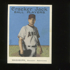 2004 Topps Cracker Jack Mini Blue #139 Jarrod Washburn              #3549