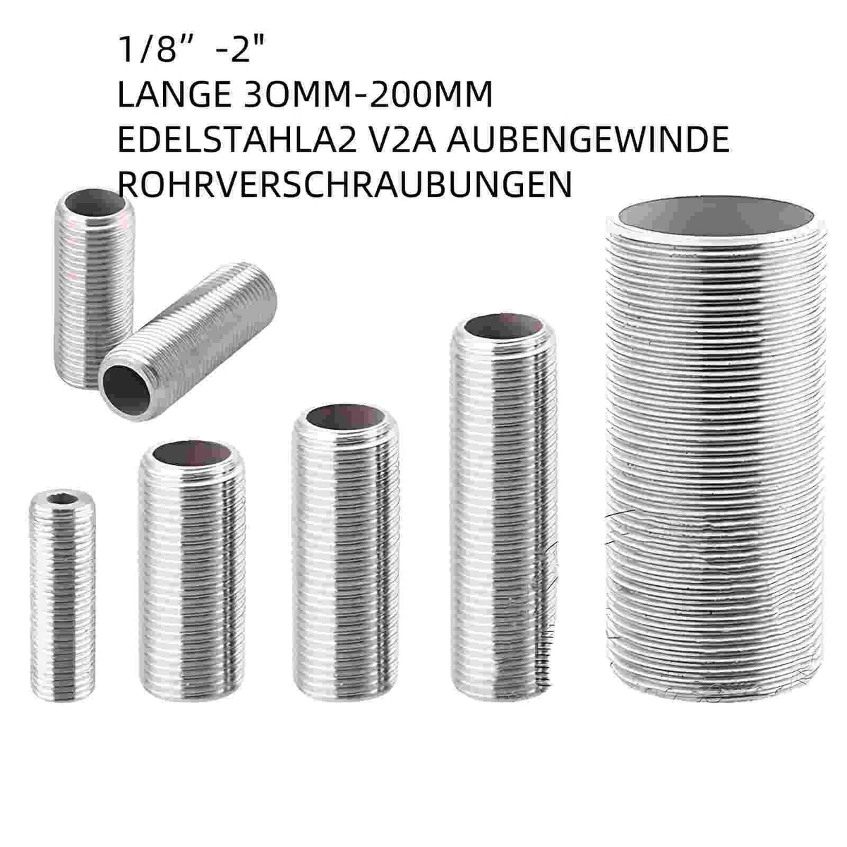 Produktbild von Edelstahl Geländer Sellon24 - Geländerbauteile - Edelstahl Gelenk Rohrverbinder Für Rohr 42,4 X 2,0 Mm V2A Matt Gebürstet