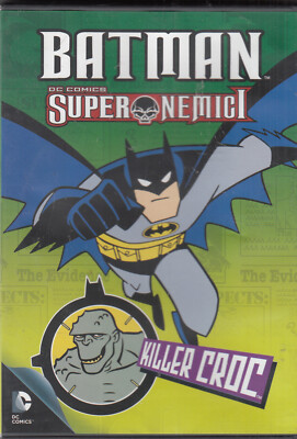Batman Super Feinde. Killer Croc. DC Comics. DVD auf Italienisch