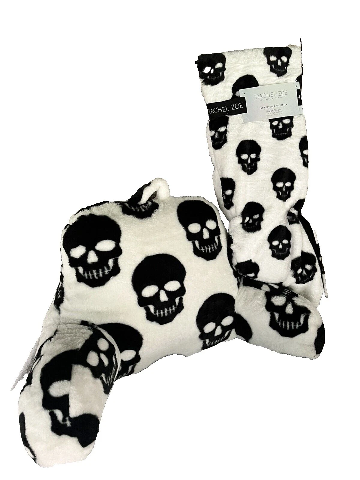 Faux Fur White Back Cushion Home Décor Pillows