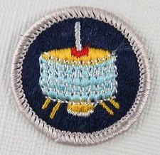 Communications (Satellite-Silver) Merit Badge 1972 Type H [MB-671]