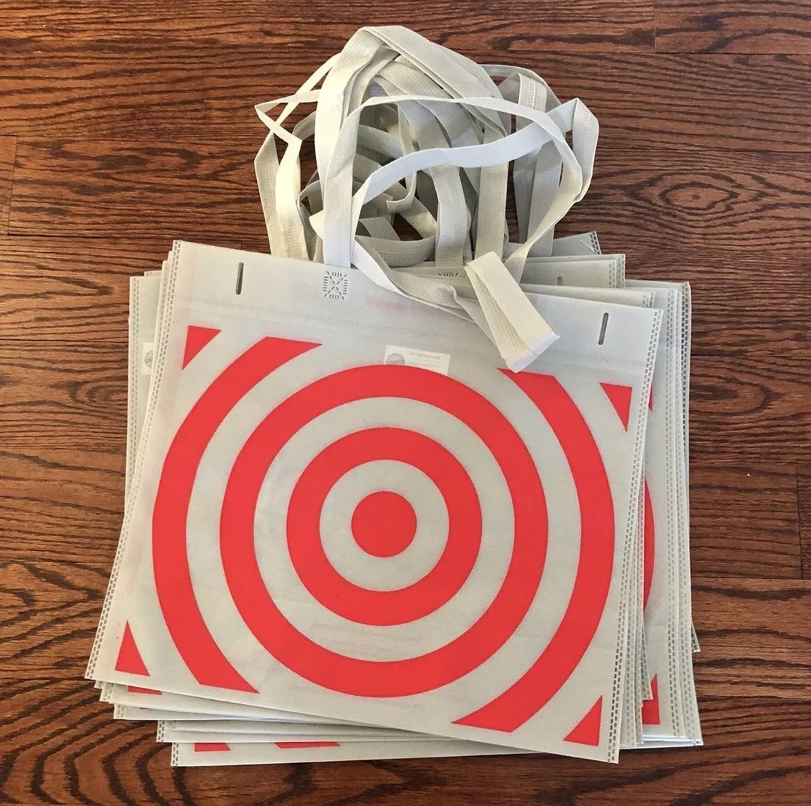 Set of 6 Target Reusable Shopping Bags New