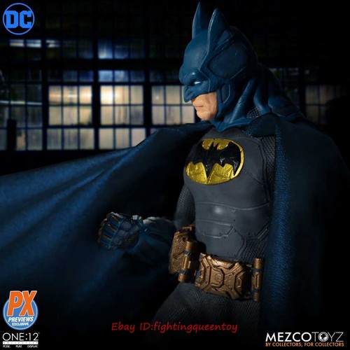 Mezco Toyz Old Batman PX Ver. Blue Color Batman one:12 Figure INSTOCK - Picture 9 of 11