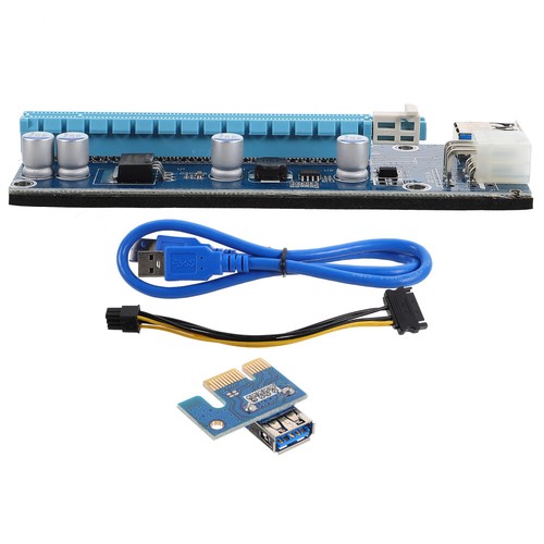 5 Pack Grafikkartenadapterkabel PCI-Riser-Karte Pcie-grafikkarte - Afbeelding 7 van 12