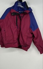 Columbia Womens Pink Purple Colorblock Long Sleeve Ski Jacket Size XL