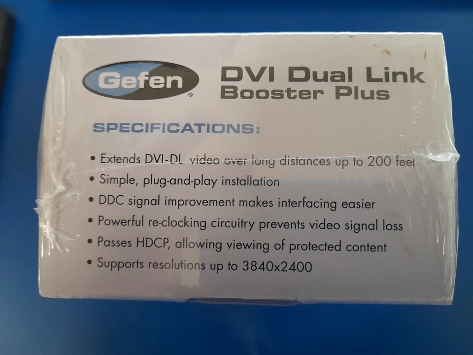 GEFEN EXT-DVI-141DLBP Dual Link DVI Booster PLUS - Image 4 of 4
