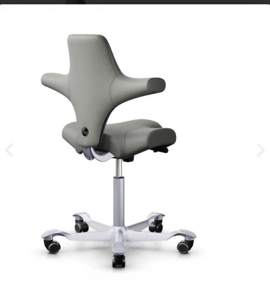 HAG 8106 Capisco Swivel Ergonomic Programmer Tech Healthcare Saddle Chair - Image 2 of 4