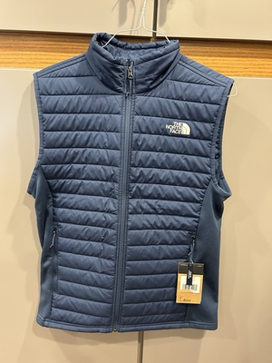 #ad NWT The North Face Canyonlands Hybrid Vest Navy Men#x27;s Medium With Slim Fit $62.85