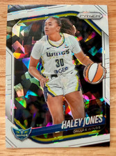 2025 Panini Prizm WNBA - Haley Jones #43 White Ice Prizm /35