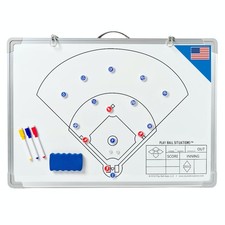 Baseball Softball Situation Board for Coaches   2-Sided, Magnetic, Dry Erase ...