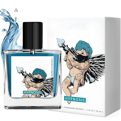 Cupid Fragrances Hypnosis Eau de Parfum for Men 1.7 oz Pheromone Infused Cologne