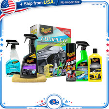 Meguiars Complete Car Care Kit Auto Detailing Gift Set Car Cleaning Meguiars Complete Car Care Kit Auto Detailing Gift Set Car Cleaning