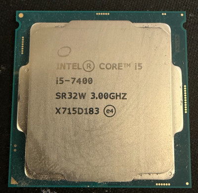 Intel Core i5-7400 Processor (3.00GHz, 10 Cores , Socket LGA 1151) -...