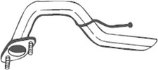BOSAL Abgasrohr Hinten 713-073