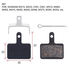 Accessories Disc Brake Pad Bicycle Black High Temp Resistance For Daily Use