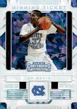 2020 Panini Contenders Draft Picks #17 Ed Davis Winning Tickets Cracked Ice #/23
