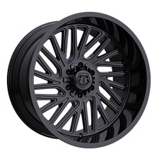 Tis Wheels 553b 20x10 -12 Gloss Black 8x165.1 8x6.5 Qty 4 A273049