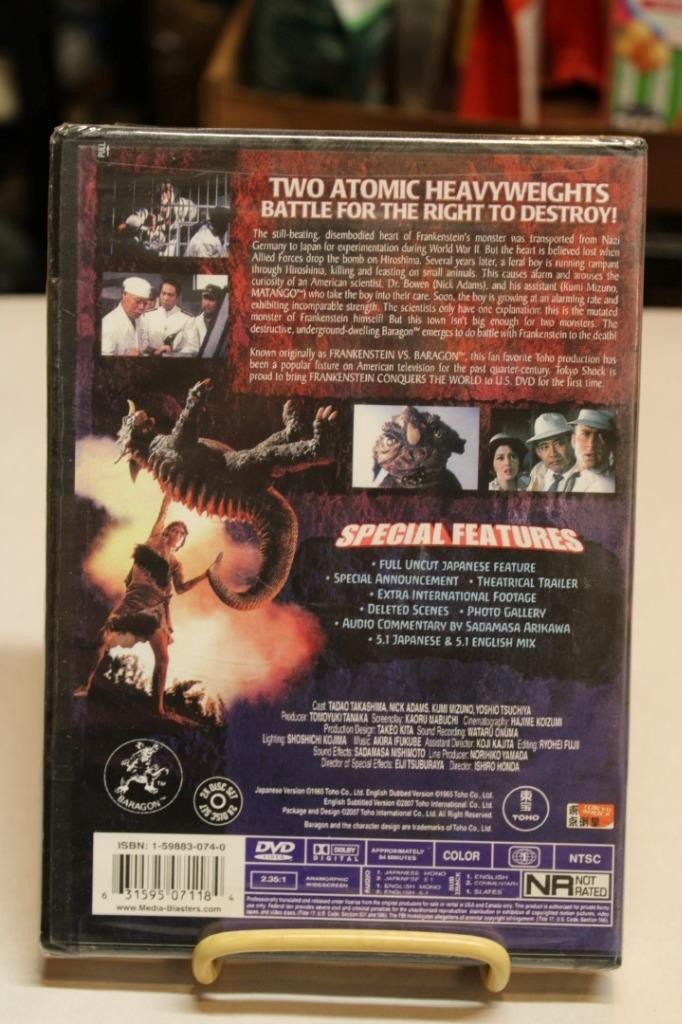 Frankenstein Conquers the World (DVD, 2007) for sale online | eBay