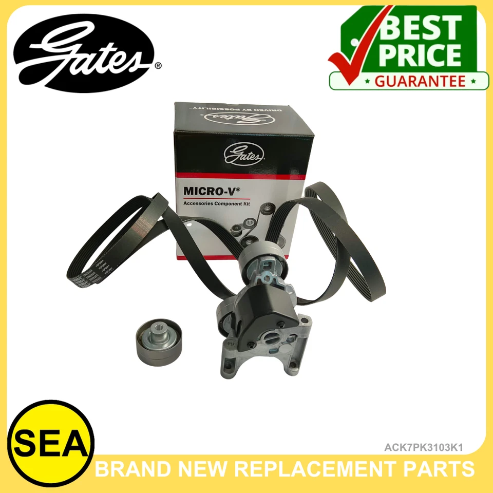 KIT DE COMPONENTES DE TRANSMISIÓN POR CORREA PUERTAS PARA FORD RANGER 2.2/3.2 12-15 #ACK7PK3103K1 (1 JUEGO) Foto 2 de 4