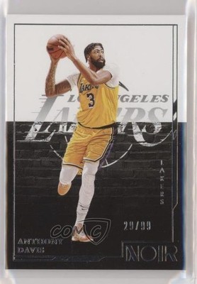 2021-22 Panini Noir Icon Edition /99 Anthony Davis #130 8em