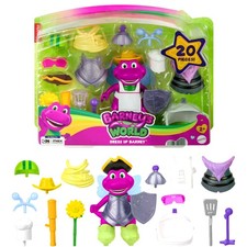 Fisher-Price Barney  s World Dress Up Barney Set, 1 Figure  20 Pieces