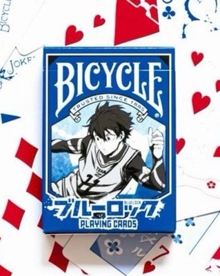 BLUELOCK BICYCLE Playing Cards Anime Japan Art Tramp Made US Japan New Deck 56
