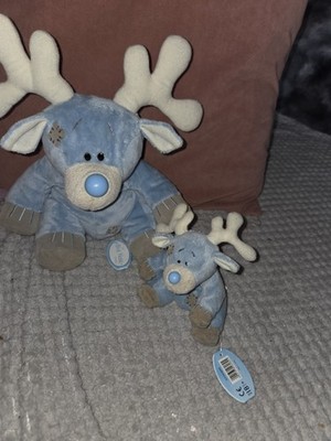 Me To You Blue Nose Friends Bells The Reindeer No 33 Soft Toys X2