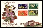 Mayfairstamps Great Britain FDC 1964 Flowers Queen Combo Botanical Congress Firs