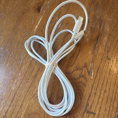 Apple White USB-C to Lightning Charging & Data Sync Cable 10ft  for iPhone/iPad