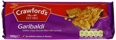 Crawfords Garibaldi Biscuits, 100 Gram (Pack Of 12)