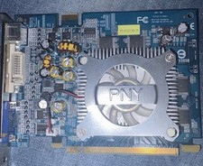 PNY NVIDIA GeForce 6600 256MB DDR PCIe x16 DVI VGA Multi-Monitor
