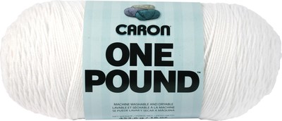 Caron Ein Pfund Garn - Weiß 294010-10501
