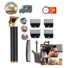 Versatile Grooming Trimmer for Beard & Hair - Family-Friendly, Portable Design